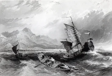 Einde van de Grote Muur van China, Golf van Pecheli, uit 